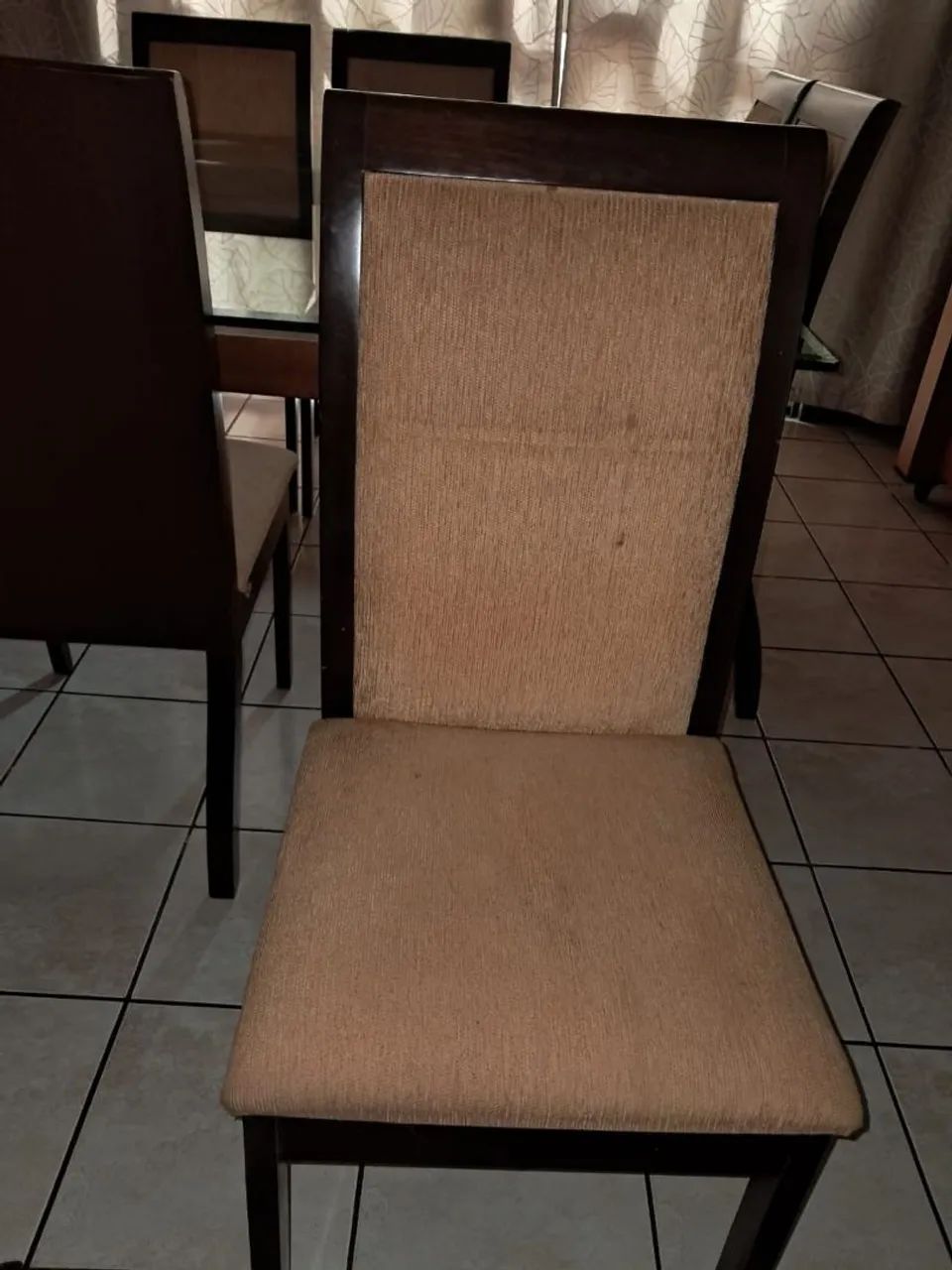 Mesa de vidro 8 lugares  - Foto 4