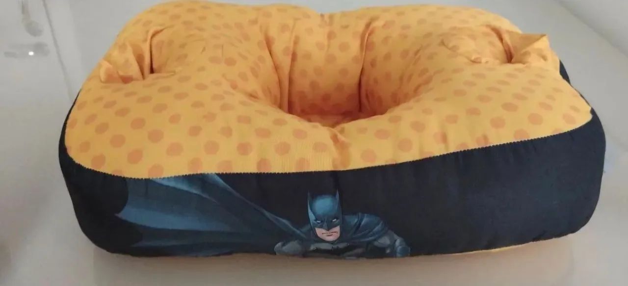 Almofada porta pipoca e suco Batman