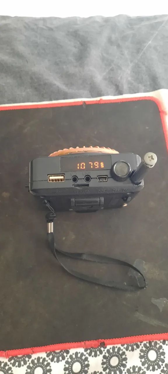 Radio megafone fm usb aux
