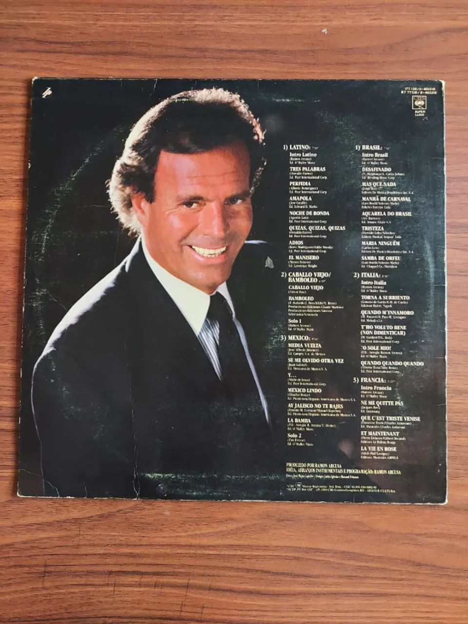 Disco Vinil, Julio Iglesias " Romances" - Foto 2
