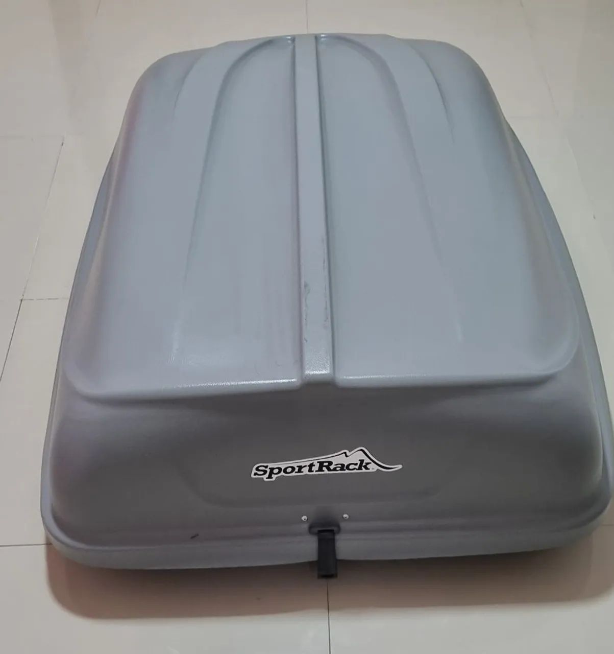 Bagageiro maleiro de teto com chave, 320 litros,  cinza