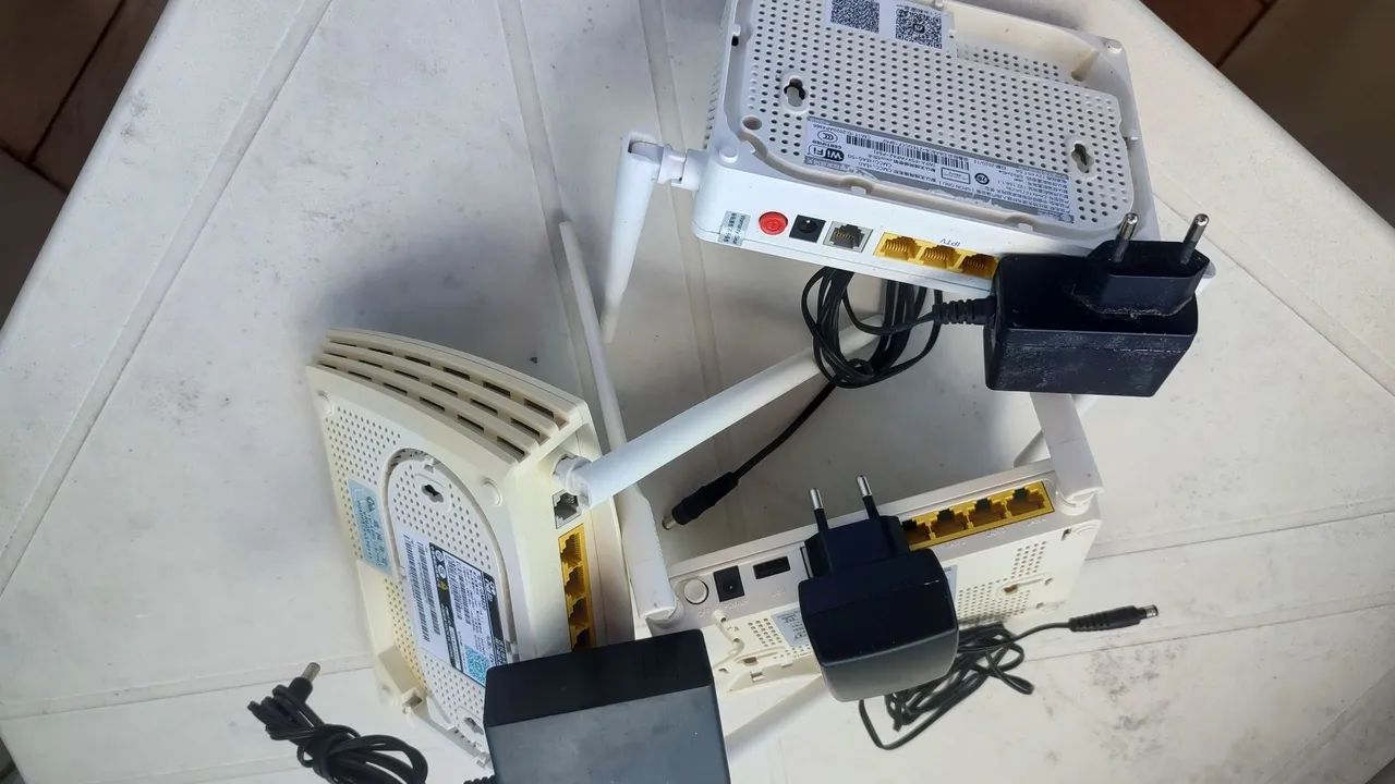 Roteador de fibra óptica 