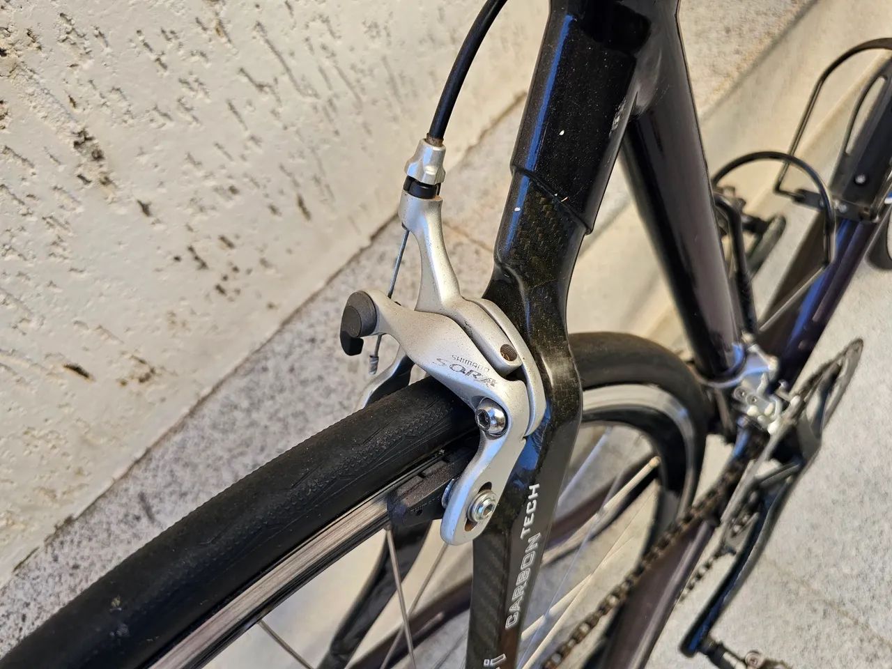Bicicleta Speed Vicinitech 52 carbono e alumínio - Foto 3