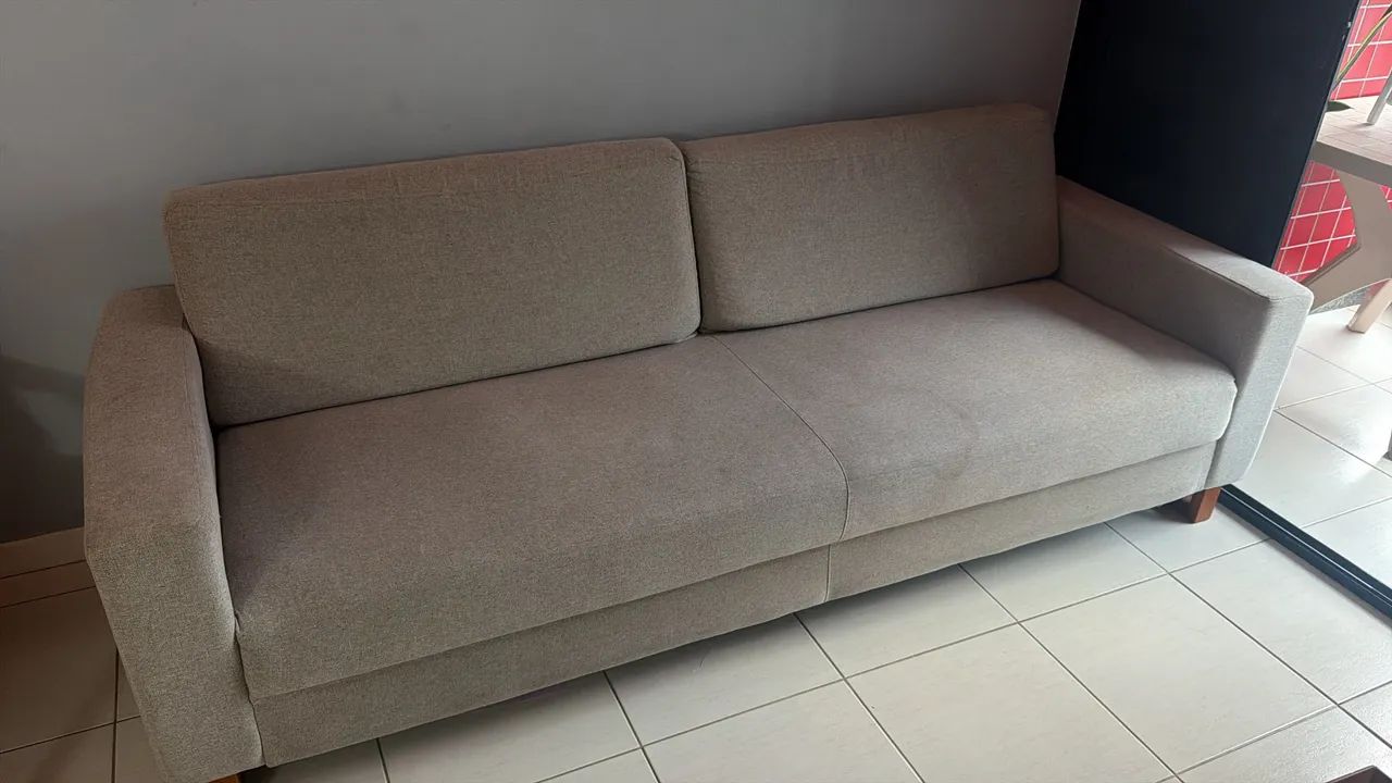 Sofá 1 ano ano de uso da Larshopping 2,18m - Foto 2