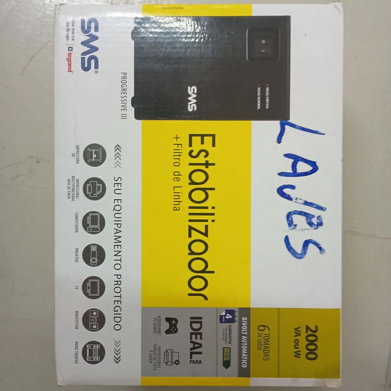 Estabilizador SMS 2000VA / Bivolt