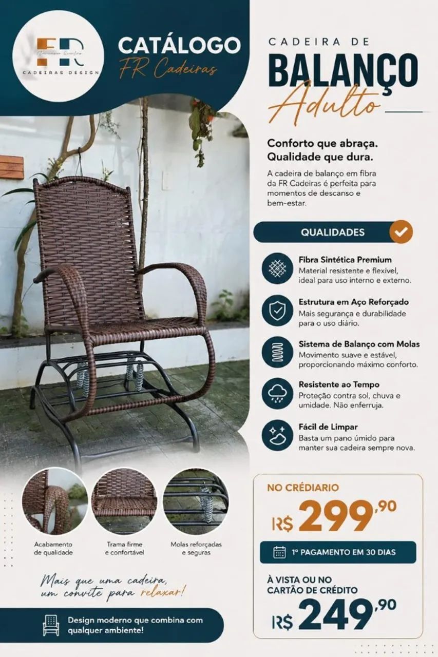 CADEIRAS E CONJUNTOS 