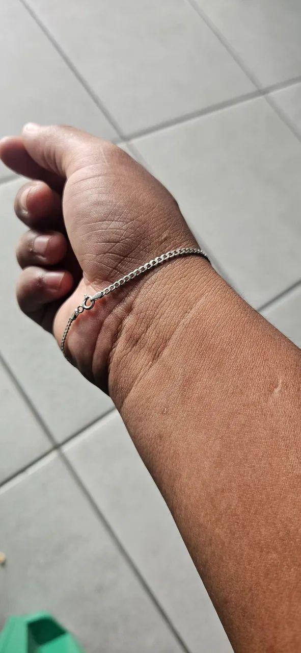 Pulseira de Prata 925 - Foto 2