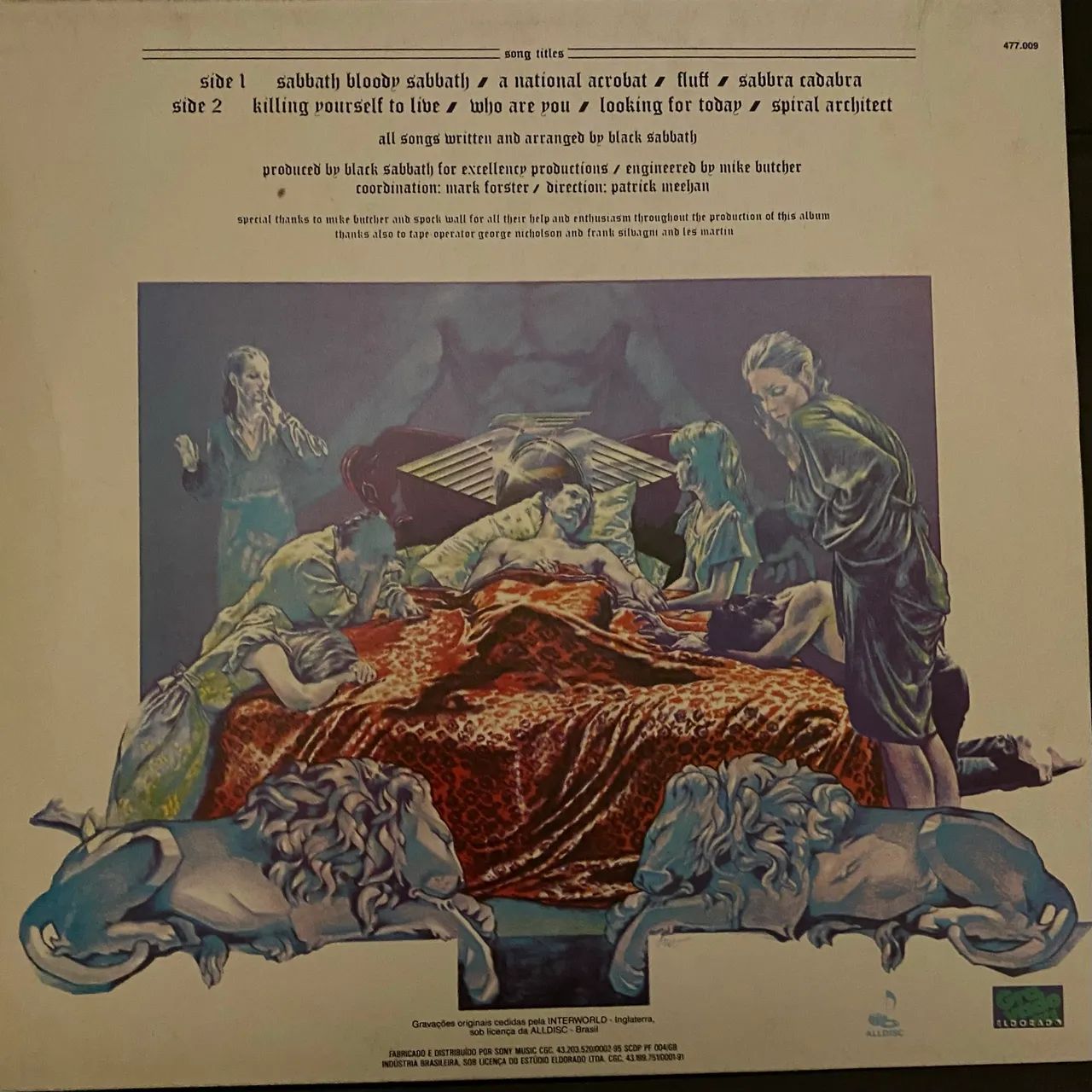Disco de vinil Black sabbath - sabbath bloody sabbath  - Foto 4