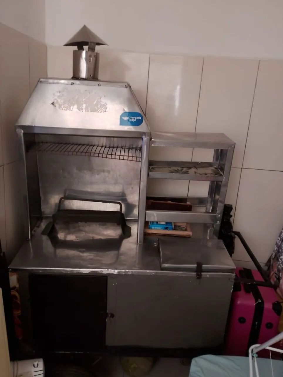 Carrinho de espetinho 