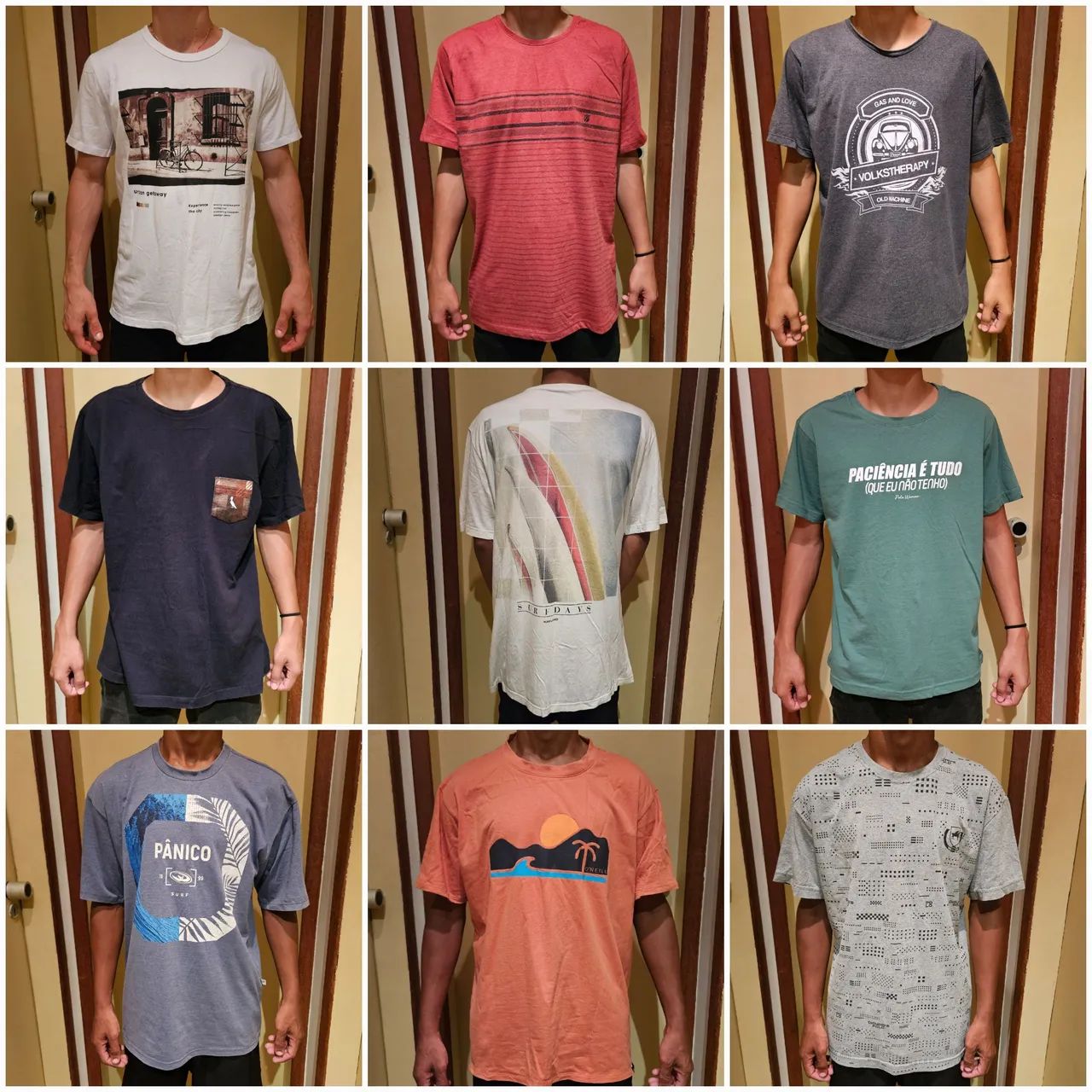 Camisas Algodão Tam G Preço Unitário  - Foto 4