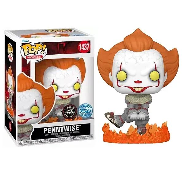  Funko Pop Pennywise - Chase - Pennywise - #1437 - Foto 3