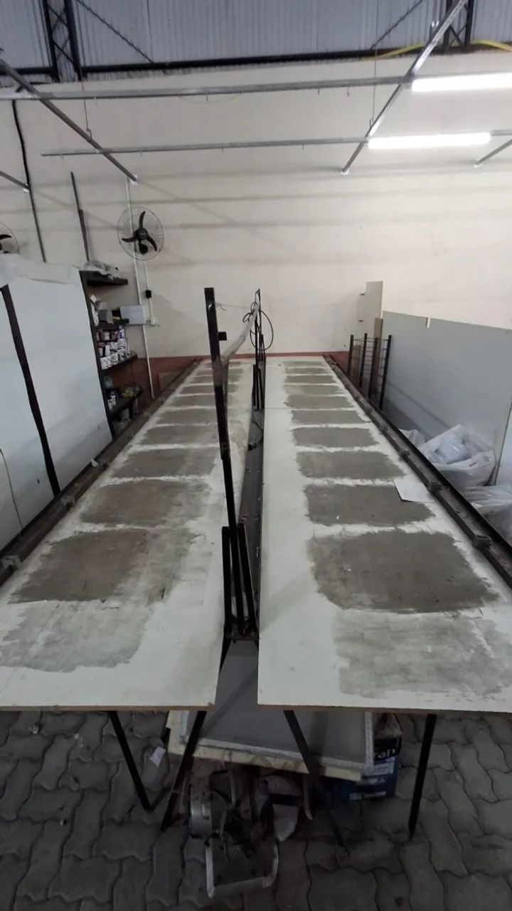 Estamparia completa para serigrafia e silk-screen berço e mesa corrida