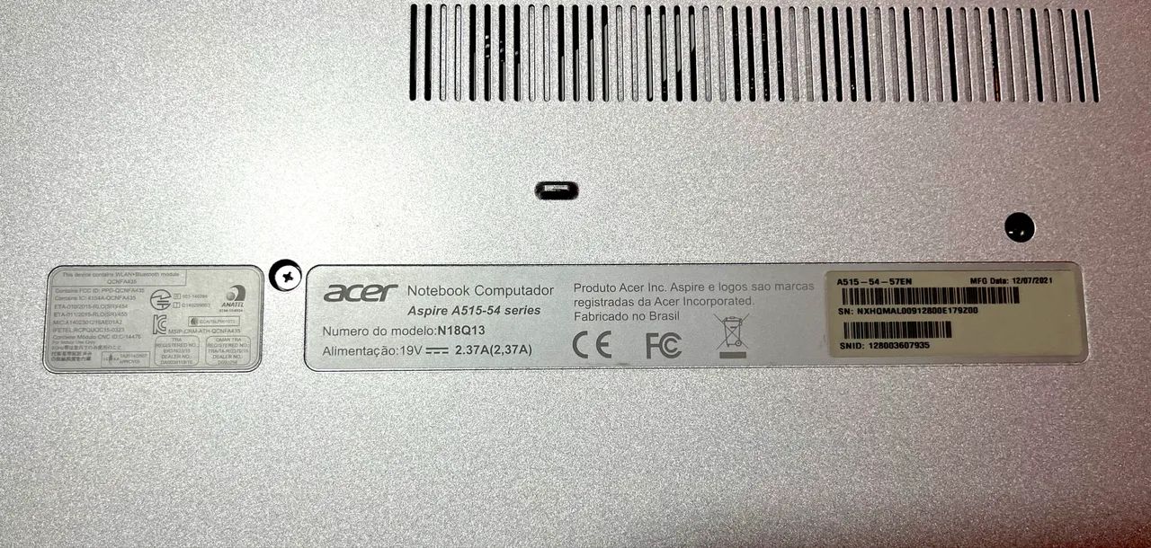 Notebook Acer Aspire 5 - Excelente Estado! (Com Fonte Original) - Foto 4