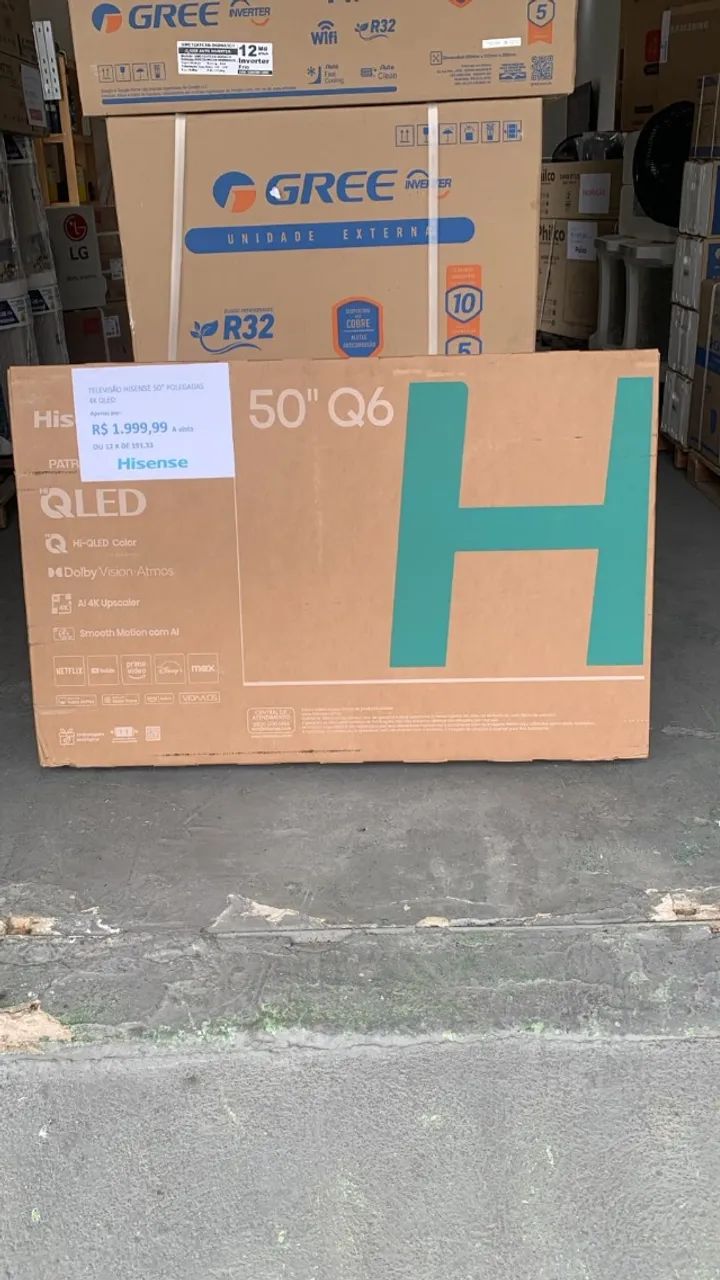 Smart Tv Hisense Hi-qled 4k 50 Polegadas - Foto 2