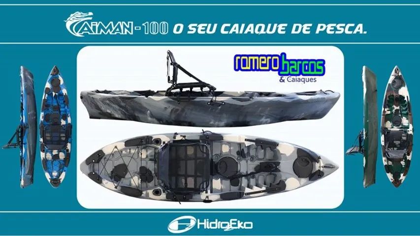 caiaque caiman 100 pronta entrega  - Foto 2