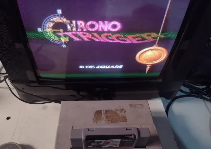 Chrono Trigger Cartucho Paralelo Para Super Nintendo - Foto 5