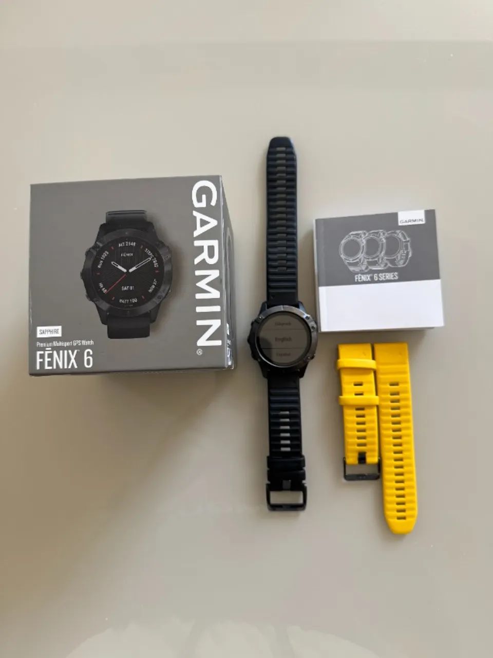 Relogio Garmin fenix 6 Sapphire