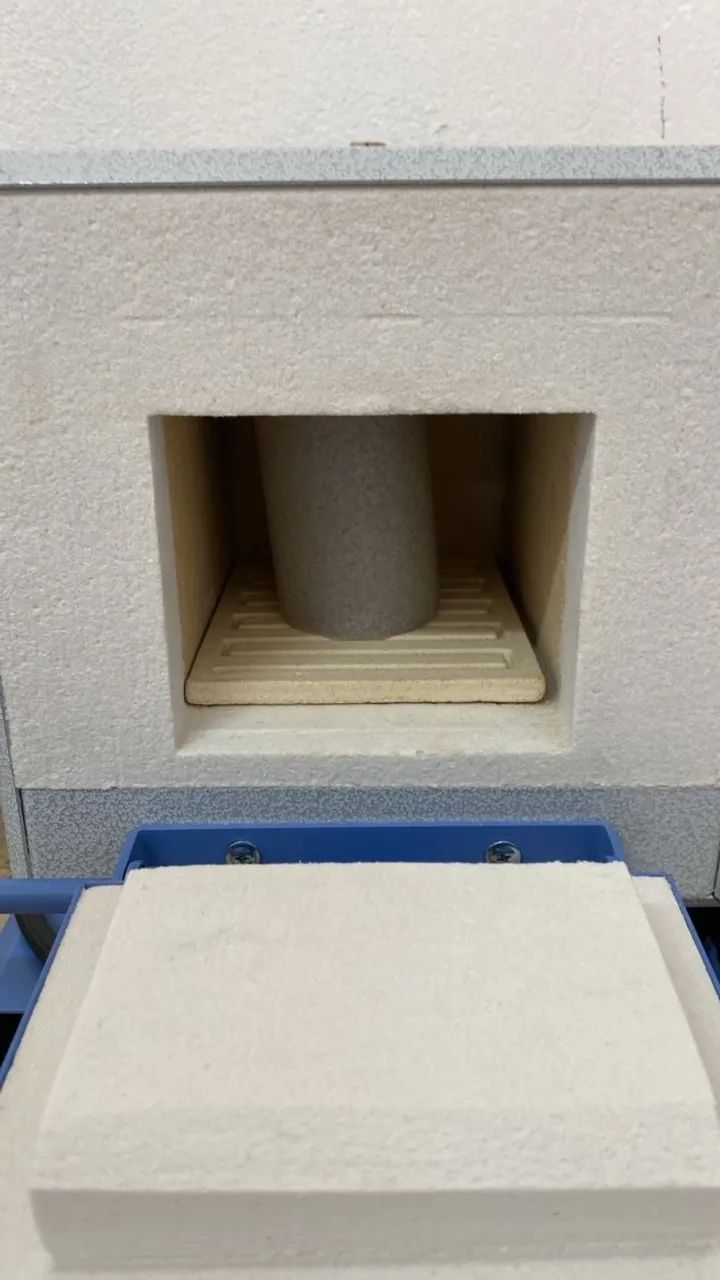 Forno para anéis, barras de protocolo dentário 