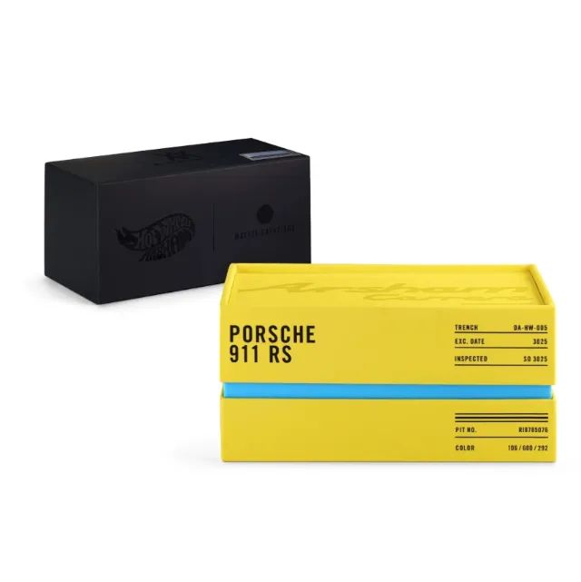 HOT WHEELS DANIEL ARSHAM 1973 PORSCHE 911 RSA AMARELO - lacrado