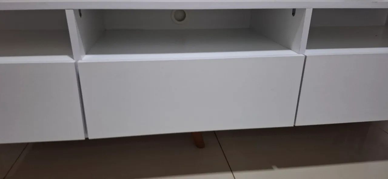Rack Branca Moderna - Foto 5