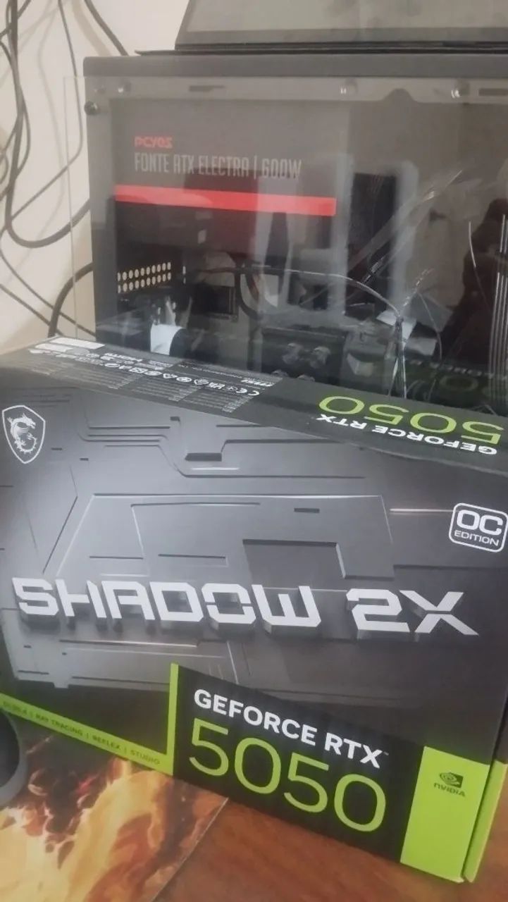 Placa de vídeo RTX 5050 8GB MSI Nvidia - Foto 2