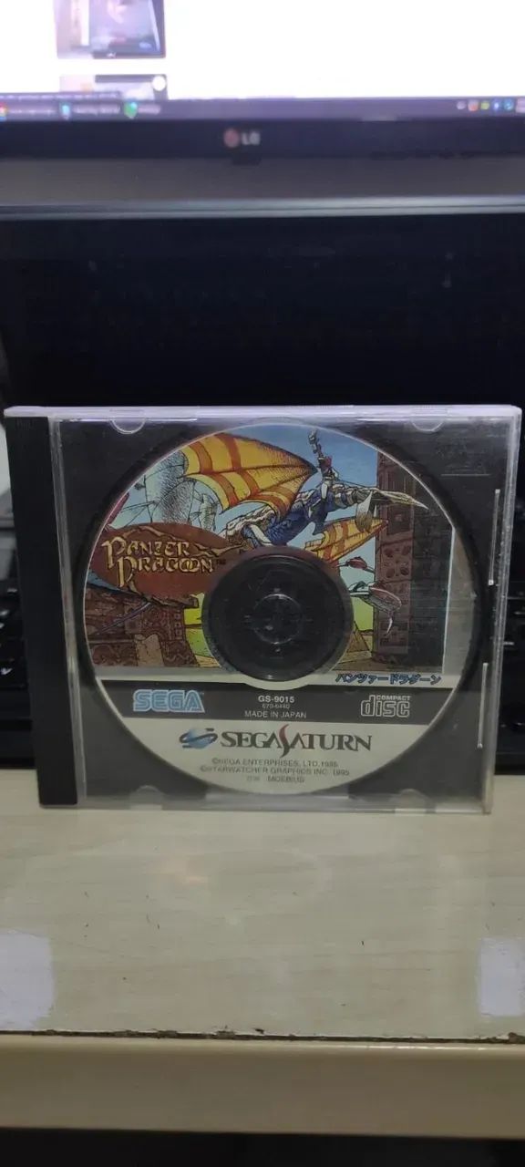 Jogo Panzer Dragoon Original - Sega Saturn