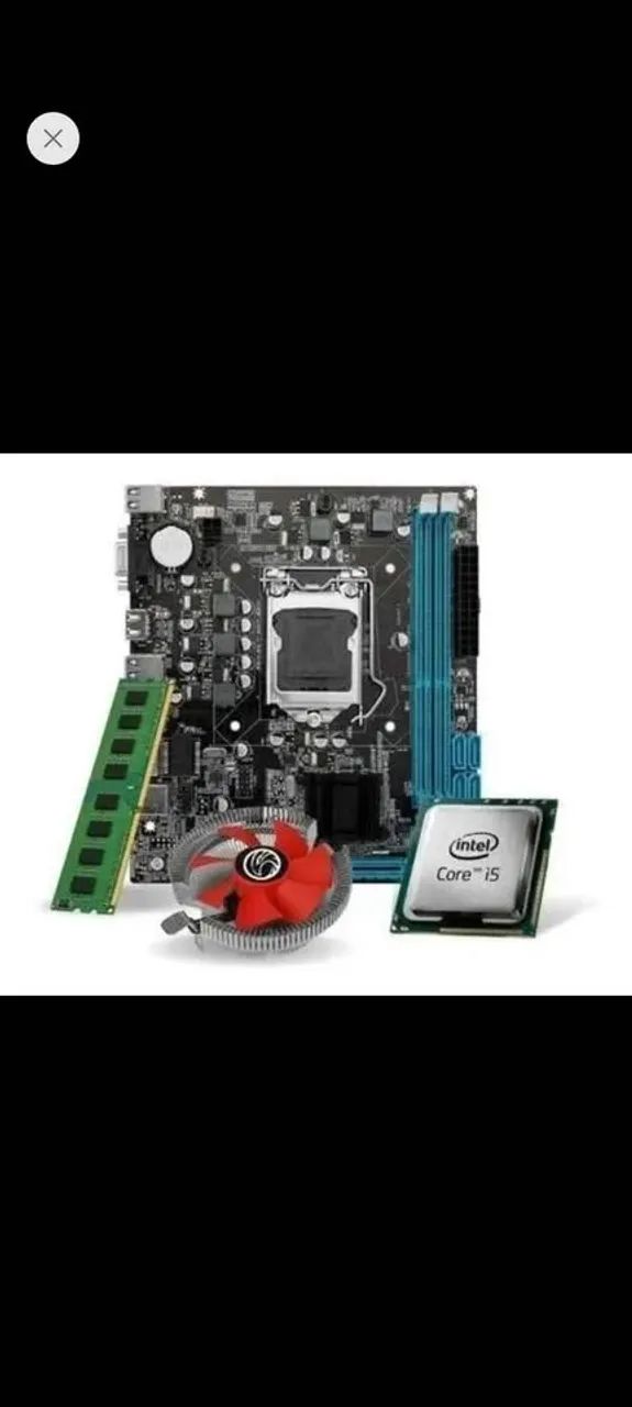 vendo kit i5 3 geração  com placa mae e 12 giga de memoria ram