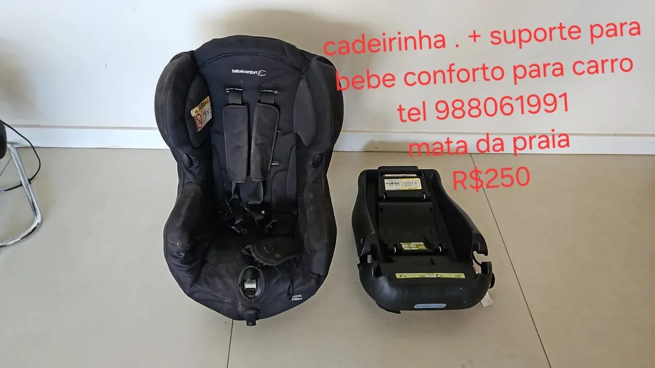 2 Cadeirinhas, Burigotto Matrix Evolution +  bebeconfot + suporte de bebeconforto - Foto 2
