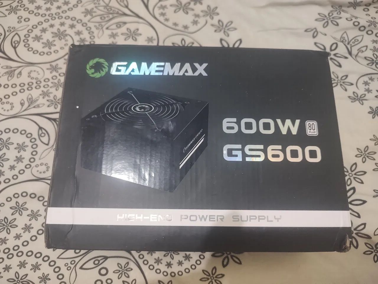 FONTE GAMEMAX 600W 80 PLUS