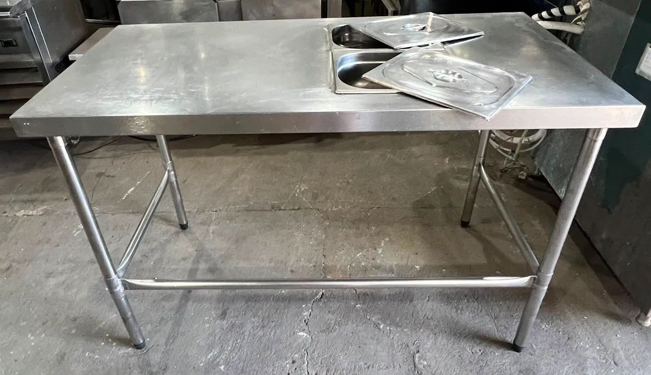 Mesa inox com Gns  - Foto 3