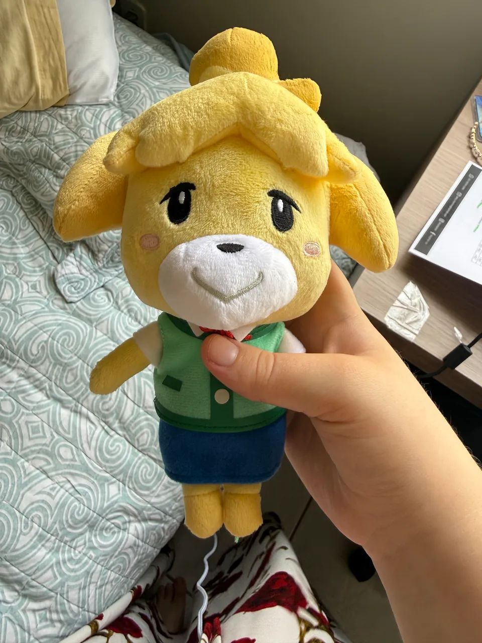Pelúcia animal crossing cachorrinha 