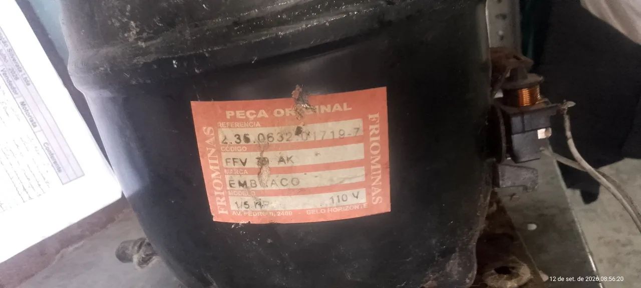 Vendo motor funcionando, Embraco  - Foto 2