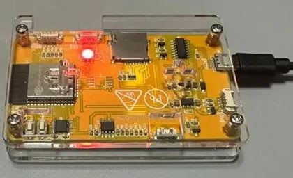 1060KH/S Nerdminer 2.8 Polegada Display Inteligente Bitcoin Crypto Solo - Foto 2