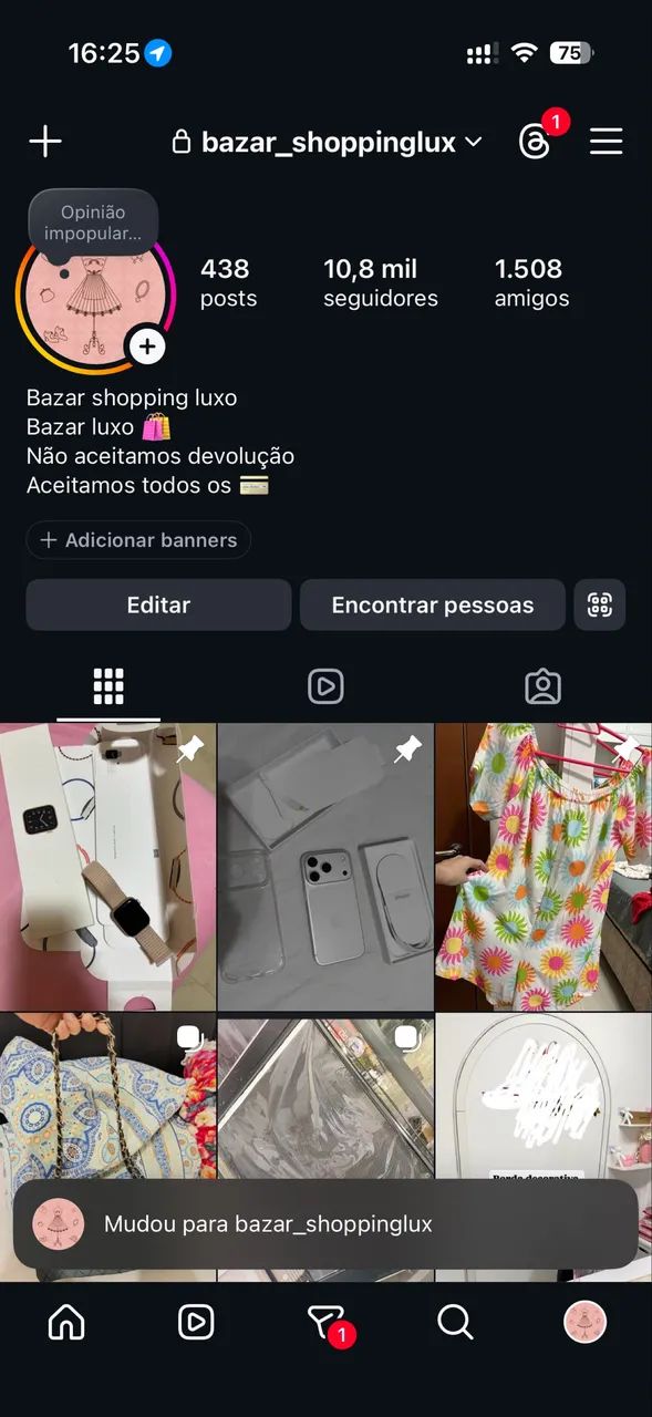 Bazar brecho no insta 10