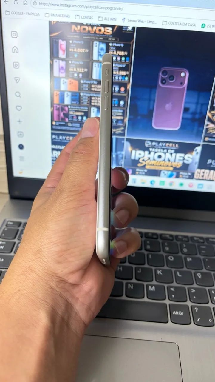 iPhone 11 64GB - bateria 72% nunca aberto !! - Foto 4