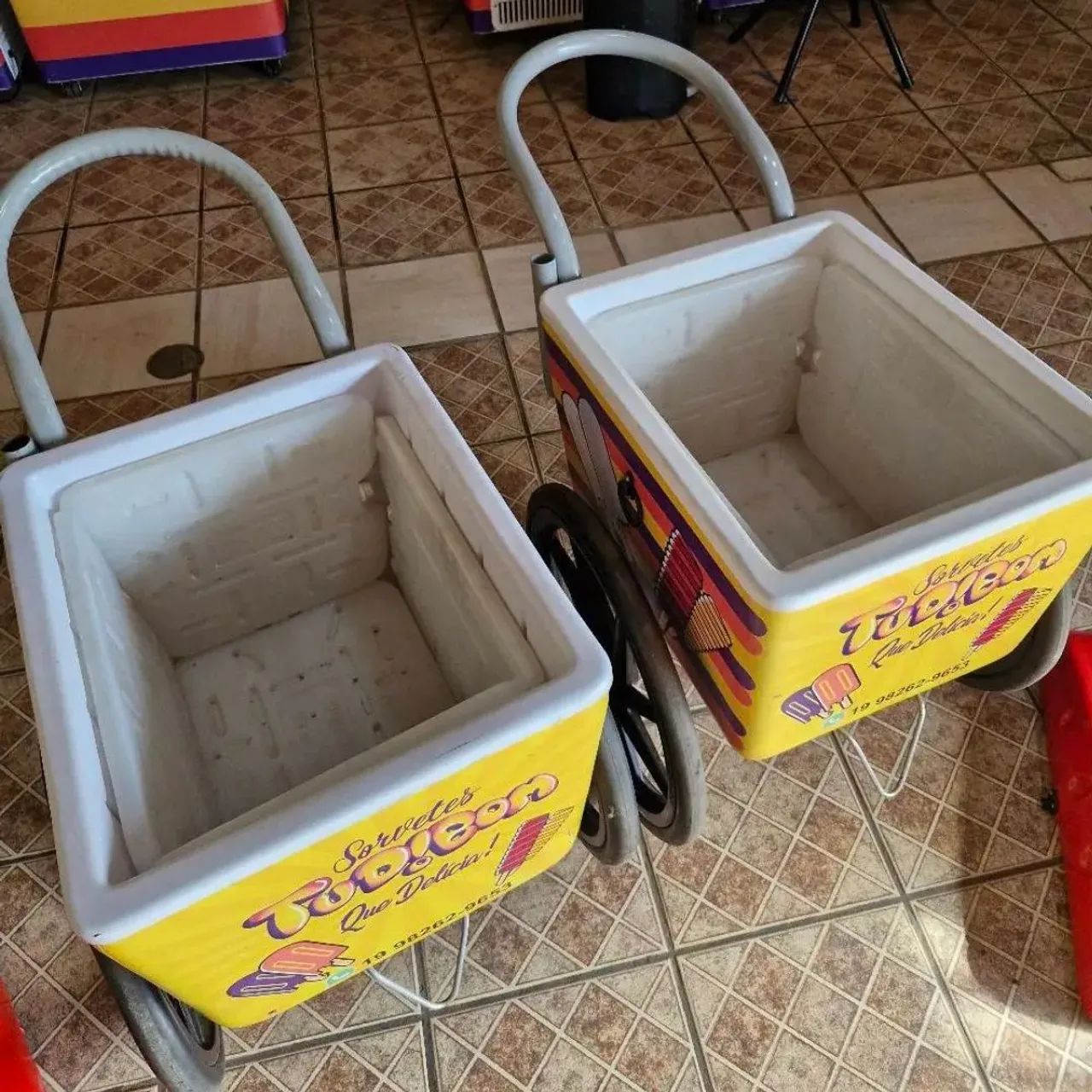 2 Carrinhos de sorvete  - Foto 4