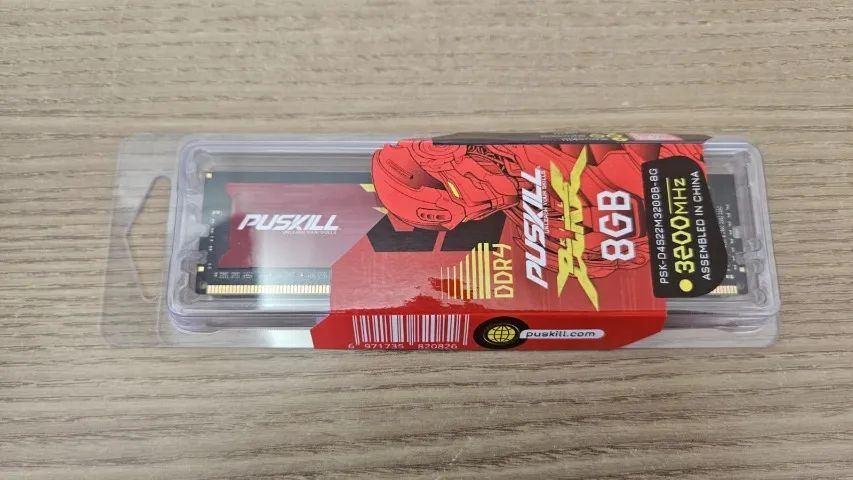 Memória Ram Desktop Gamer PUSKILL KILLBLADE 8gb DDR4 3200 MHz Cl19 Dimm - Foto 3