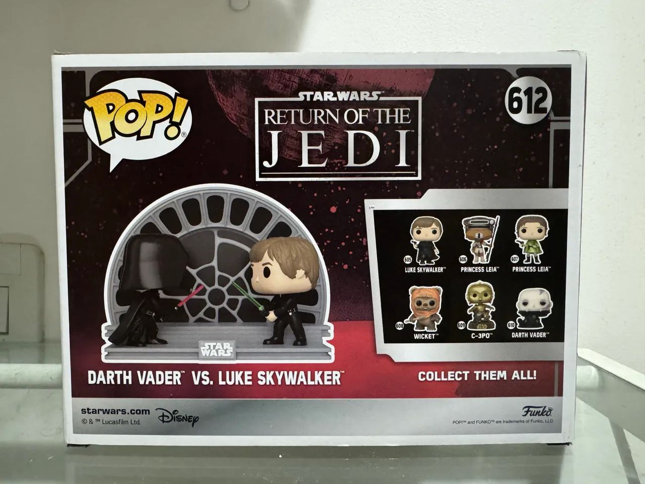 Funko Pop Star Wars Darth Vader VS. Luke Skywalker #612 - Foto 3