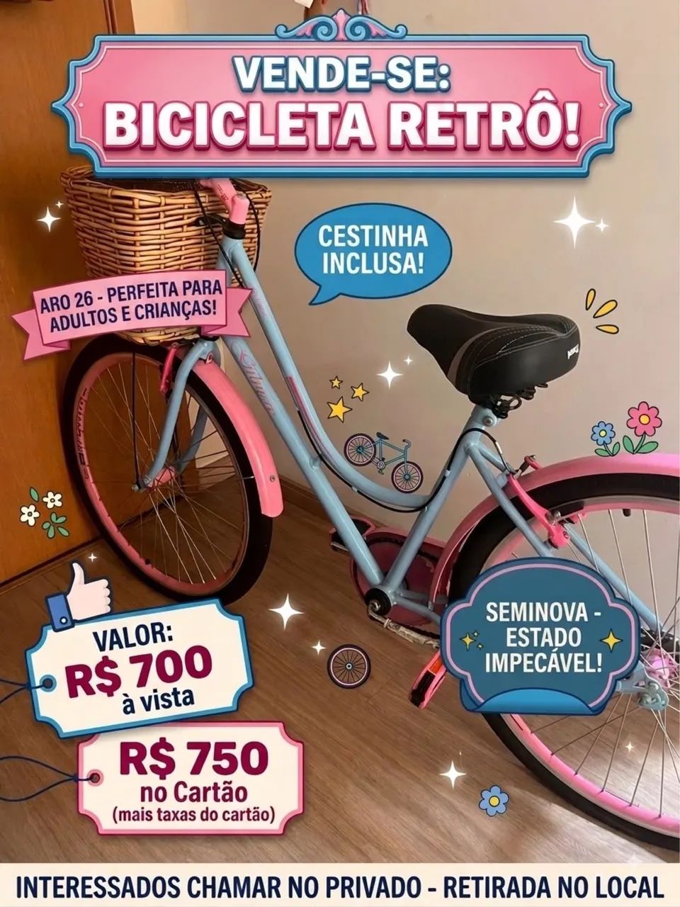 Bicicleta Retrô