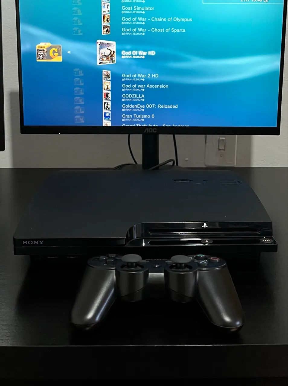 Ps3 Slim Lotado De Jogos Totalmente Grátis  - Foto 2