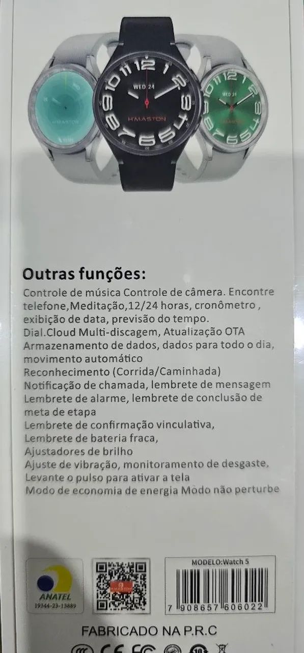? NOVIDADE: Smartwatch H'Maston Watch 5! - Foto 5