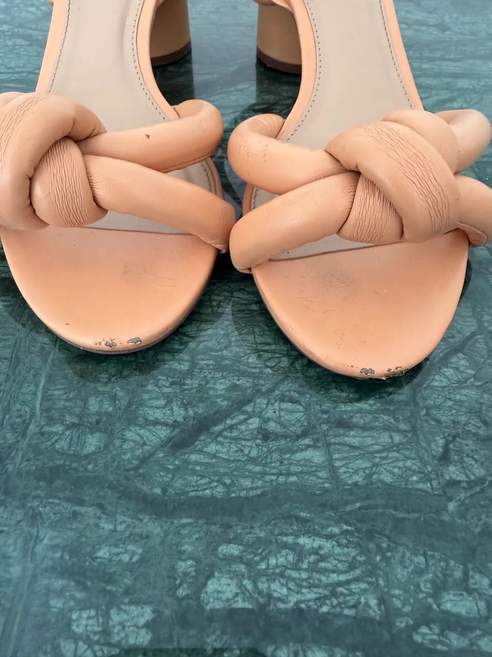 sandália arezzo bege  - Foto 3