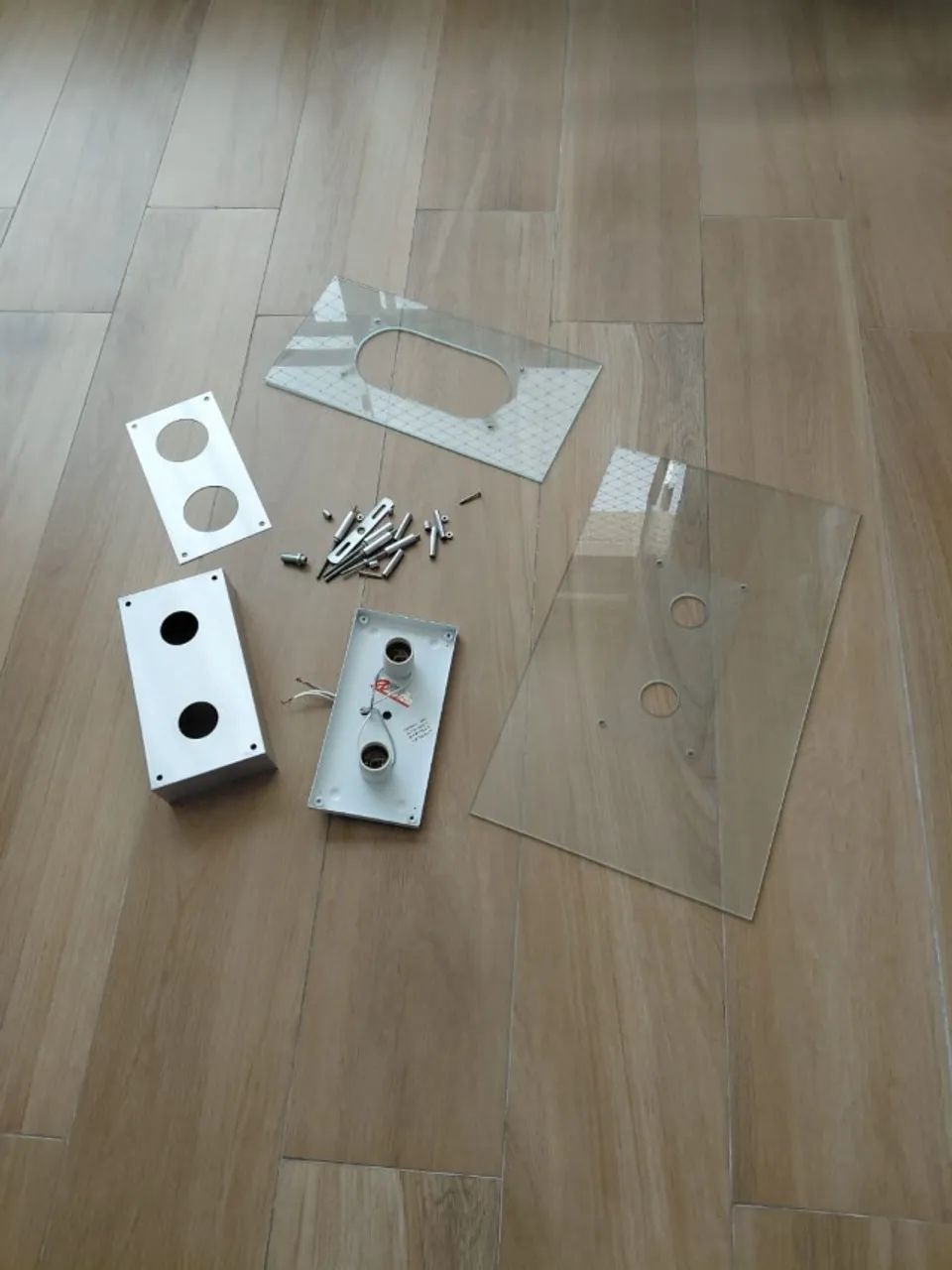 2 Luminárias de Vidro - Foto 3