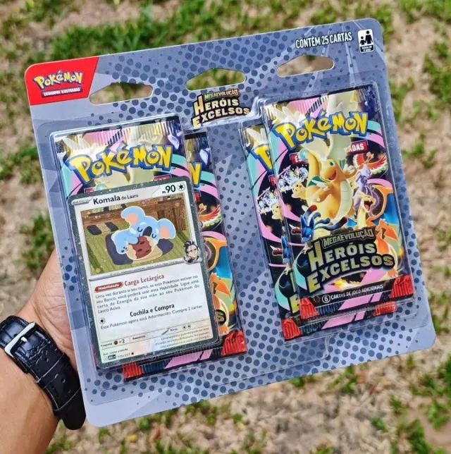 Pokémon TCG - Blister Quadruplo de Herois Excelsos - Foto 3