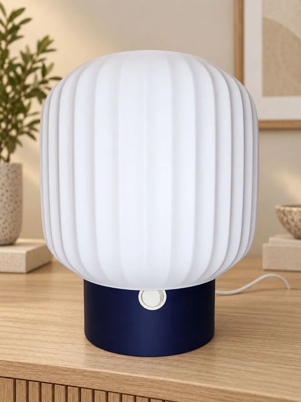 Luminária decorativa com interruptor frontal - Foto 2