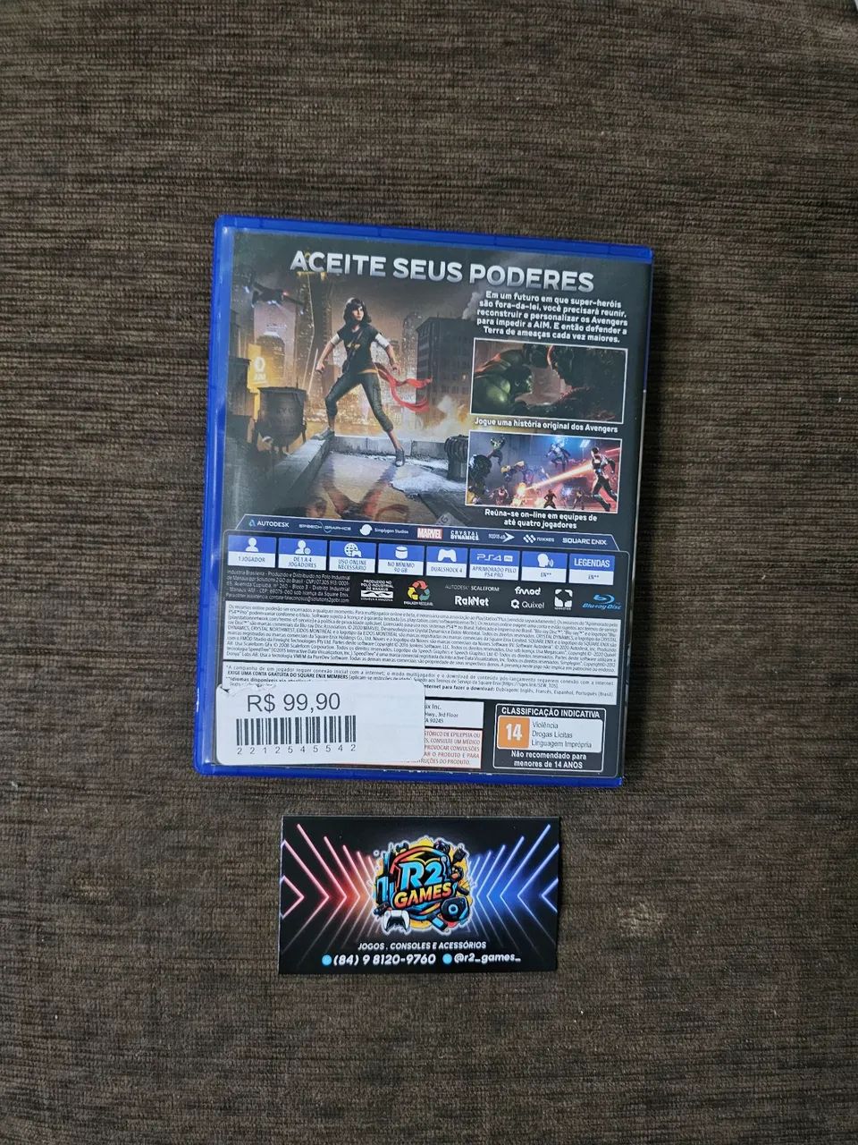 AVENGRS (PS4) JOGO - Foto 2