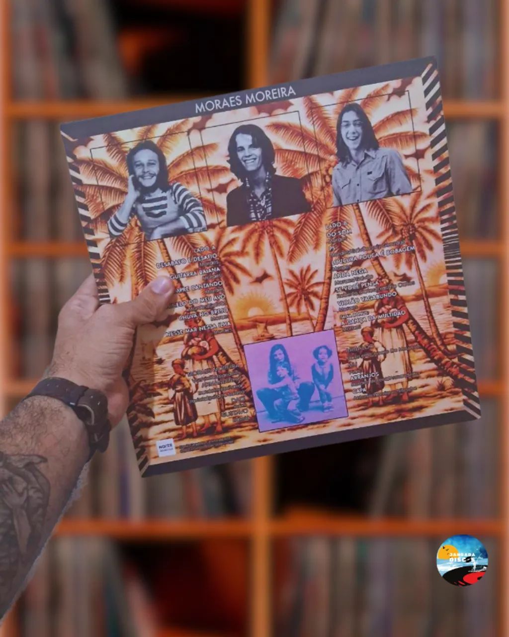 Vinil LP Moraes Moreira 1975 Edição Noize NOVO  - Foto 4