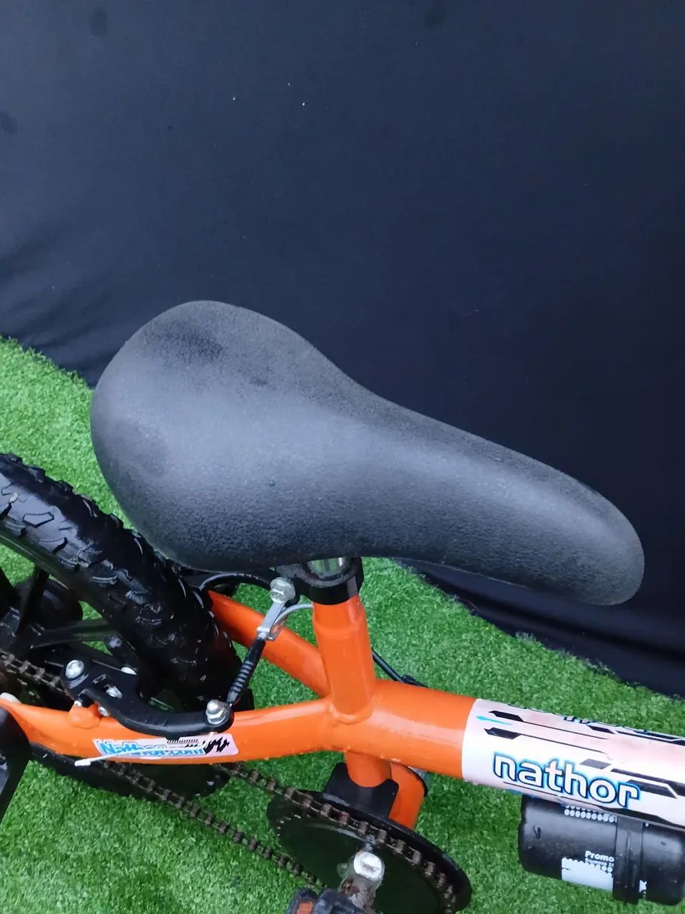 Bicicleta aro 16 infantil com rodinhas  - Foto 4