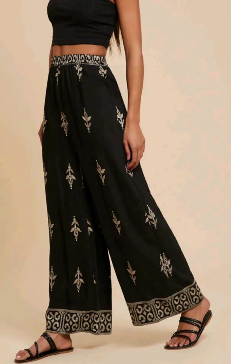 Calça pantalona G/GG - Foto 2