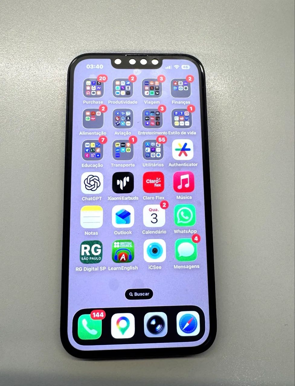 iPhone 13 128GB - Meia-Noite - Foto 4